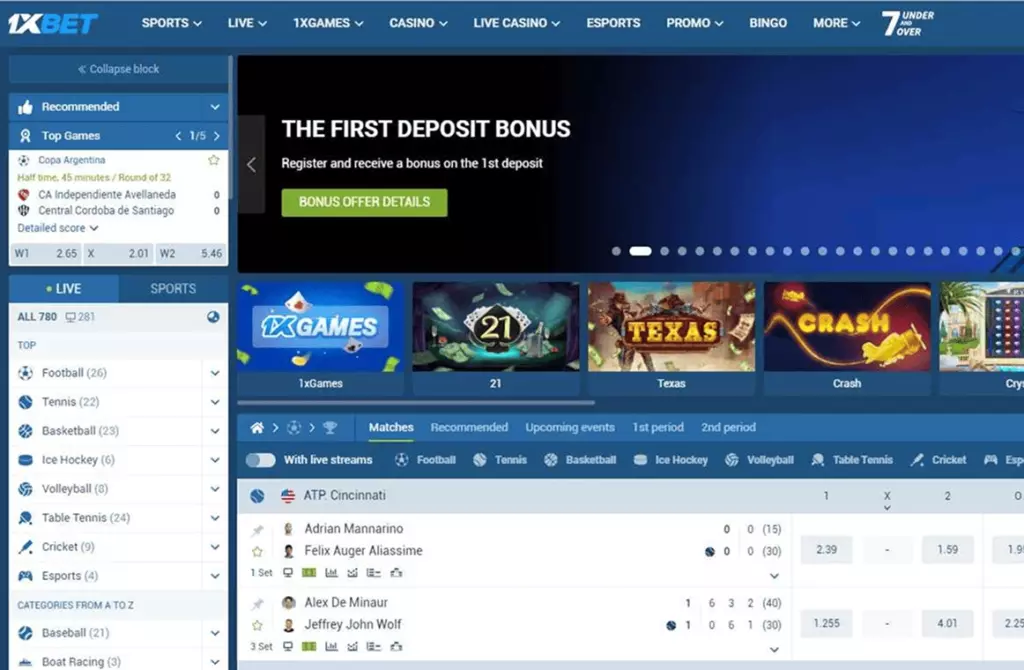 1xBet Casino