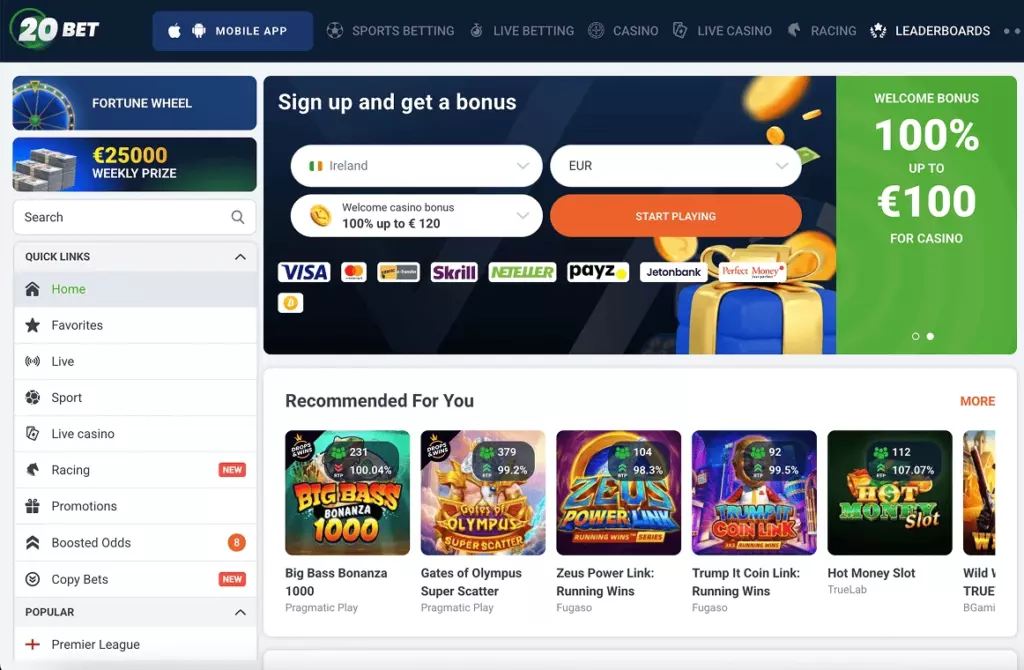 20Bet Casino