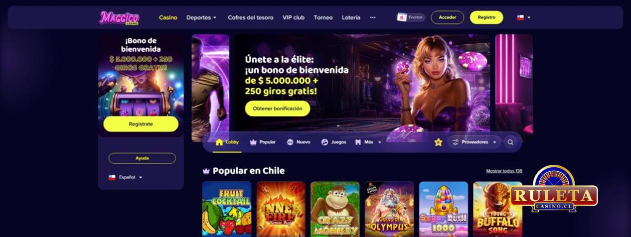 Maggico Casino en Chile